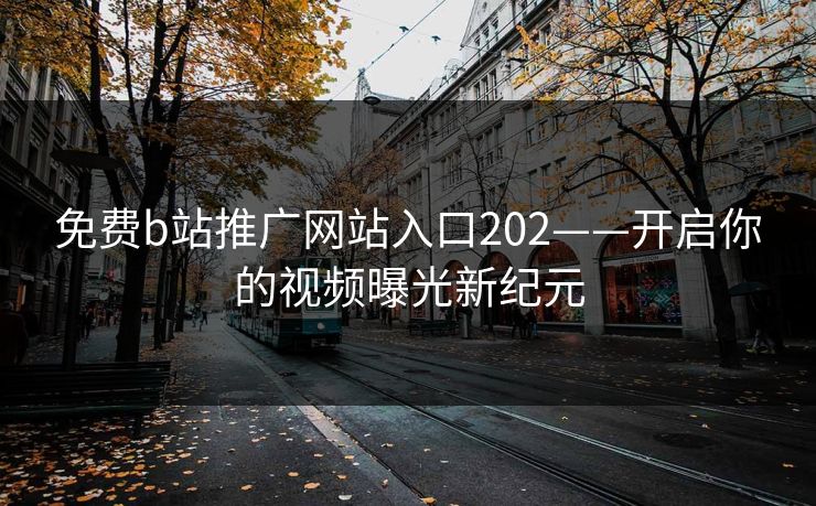 免费b站推广网站入口202——开启你的视频曝光新纪元 免费b站推广网站入口202——开启你的视频曝光新纪元